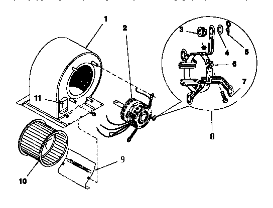 Functional replacement, blower