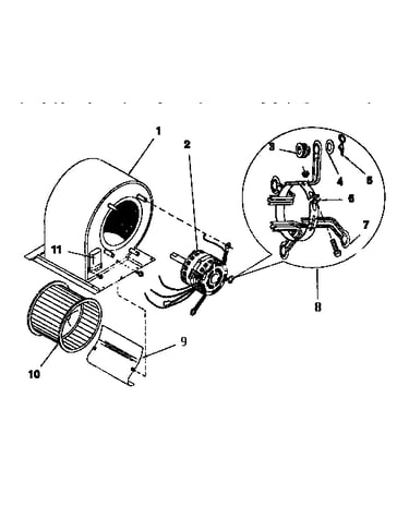 Functional replacement, blower