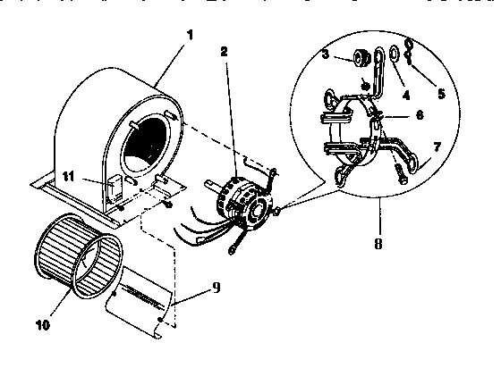 Functional replacement, blower