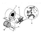 ICP PGMF42F090A functional replacement, blower diagram