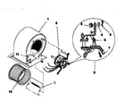 ICP PGMF48F090A functional replacement, blower diagram