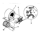 ICP PGMF48F135A functional replacement, blower diagram