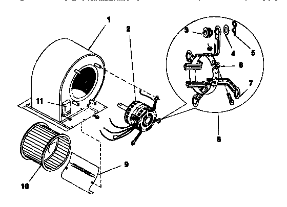 Functional replacement, blower