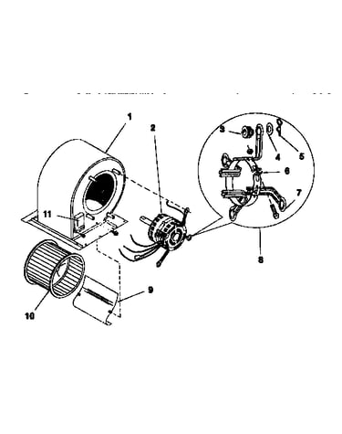 Functional replacement, blower