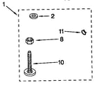 Kenmore 11091565800 miscellaneous diagram