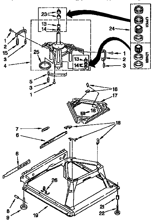 Machine base