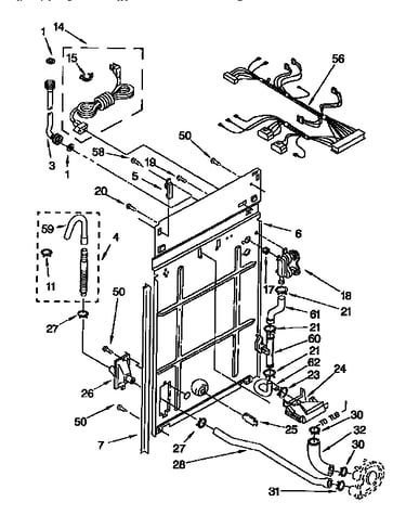 Rear panel