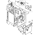 Kenmore 11096565110 cabinet diagram