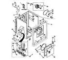 Kenmore 11097530100 cabinet diagram