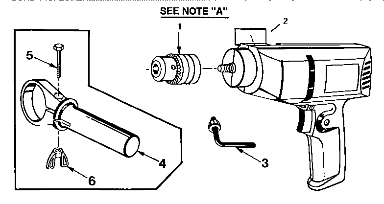 Craftsman 3/8" electric drill