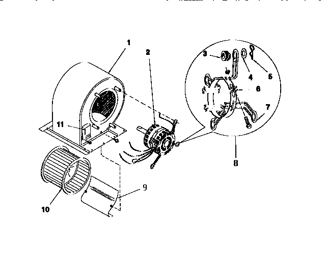 Functional replacement, blower
