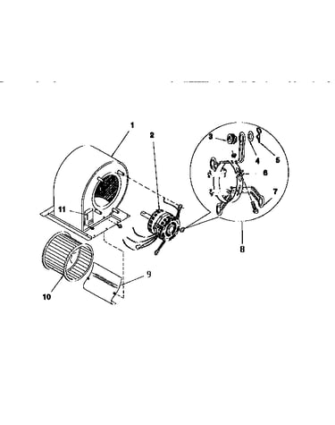 Functional replacement, blower
