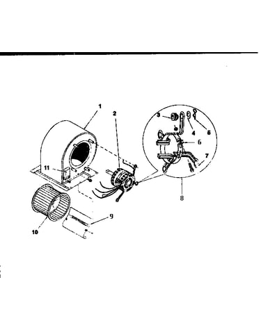 Functional replacement, blower