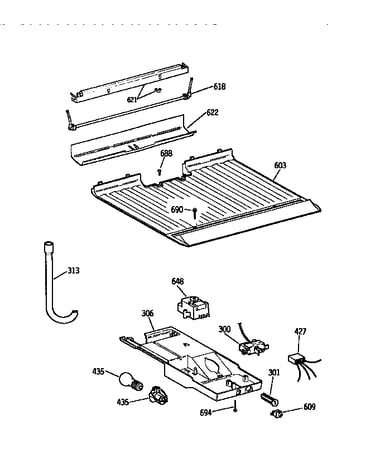 Freezer floor and control