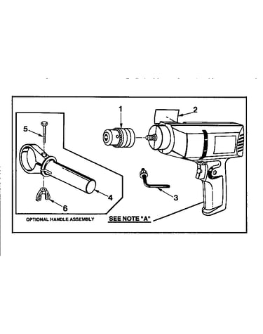 Optional handle assembly