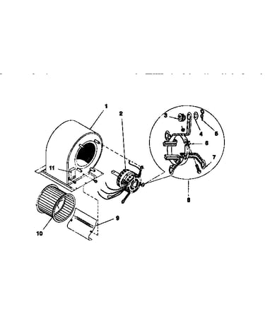 Functional replacement, blower