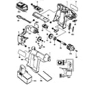 Bosch B2300 3/8" driver drills diagram