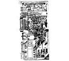 Kenmore 7218954990 power and control circuit board diagram