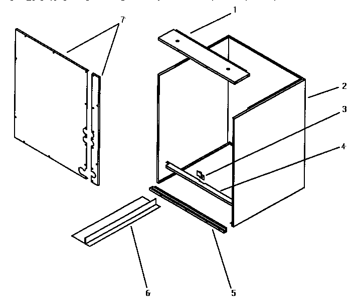 Non-functional parts "cased"coils