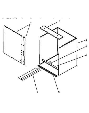 Non-functional parts "cased"coils