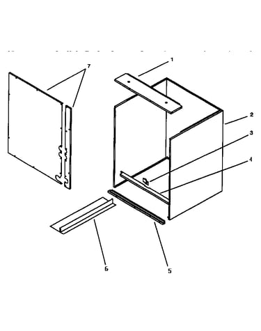 Non-functional parts "cased"coils