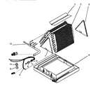 ICP EPD5555NC1 functional parts "cased" coils diagram