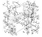 Weslo WL802031 replacement parts diagram