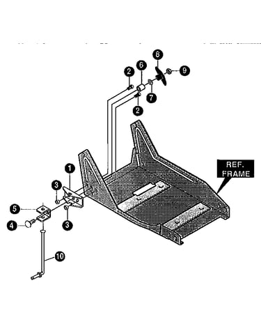Curb hopper assembly