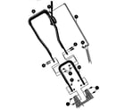 Craftsman 536787581 handle assembly diagram