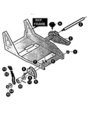 Height adjustment lever assembly