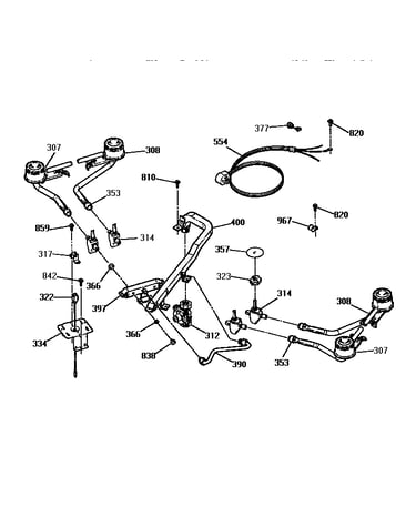 Burner section