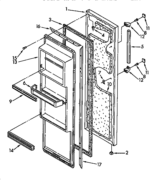 REFRIGERATOR DOOR