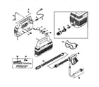 Craftsman 75171 attachments, cover and switches diagram