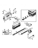 Attachments, cover and switches