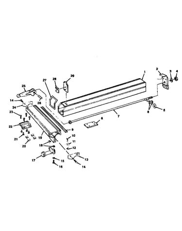 Rip fence assembly
