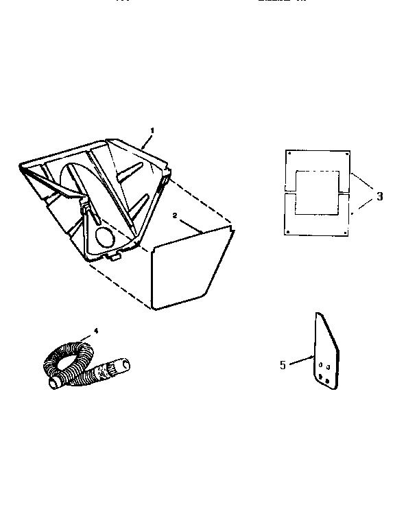 ADAPTER AND CHUTE COLLECTOR