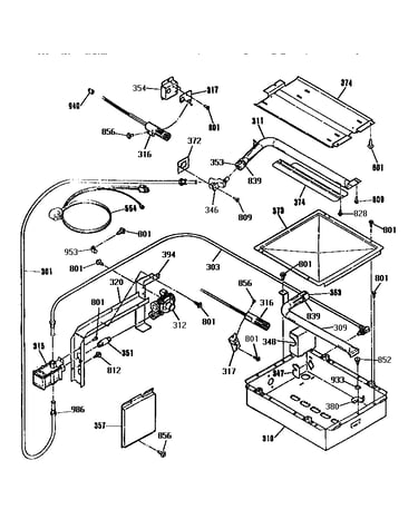 Burner section