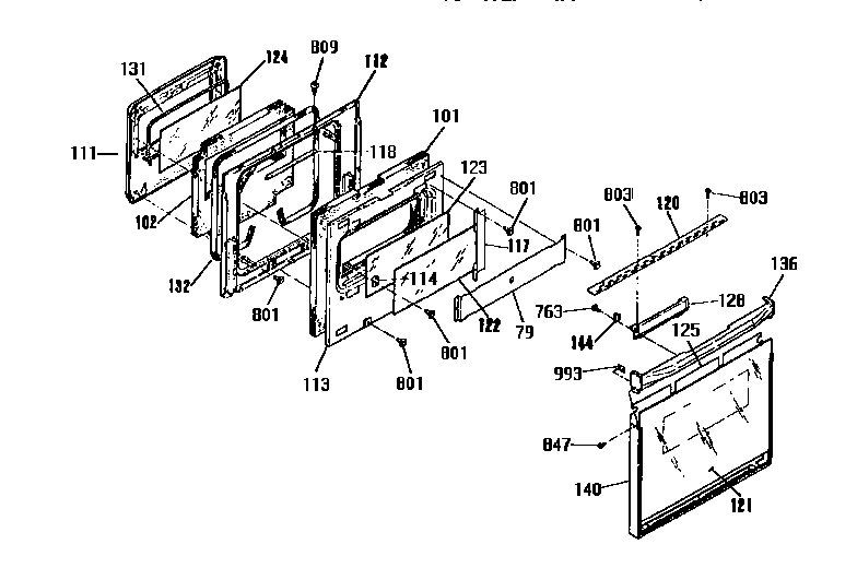 Door section