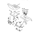Craftsman 917250551 seat assembly diagram