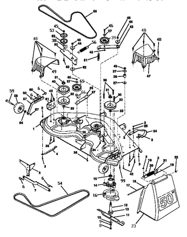 Mower deck
