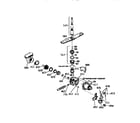 Kenmore 3631444895 motor pump mechanism diagram