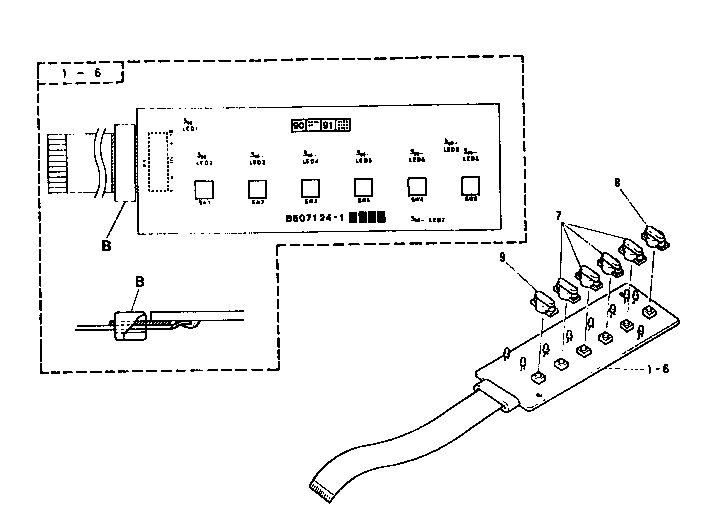 Switch panel pcb
