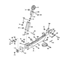 Proform DR852042 weight mechanism assembly diagram