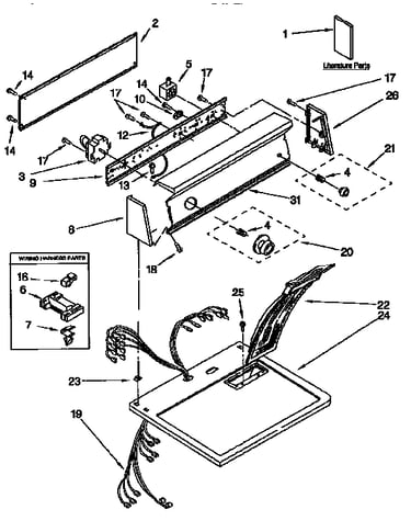 Top and console
