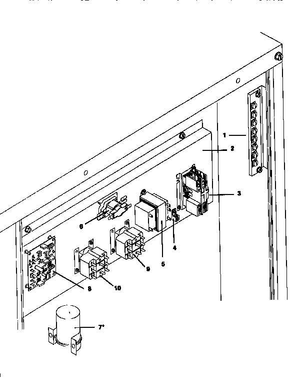 Control plate - all models