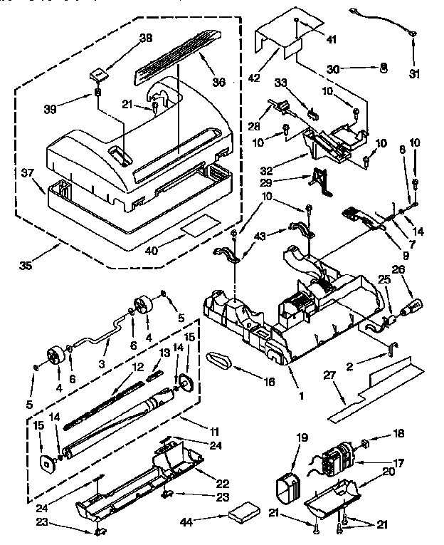 Nozzle and motor