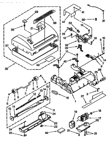 Nozzle and motor