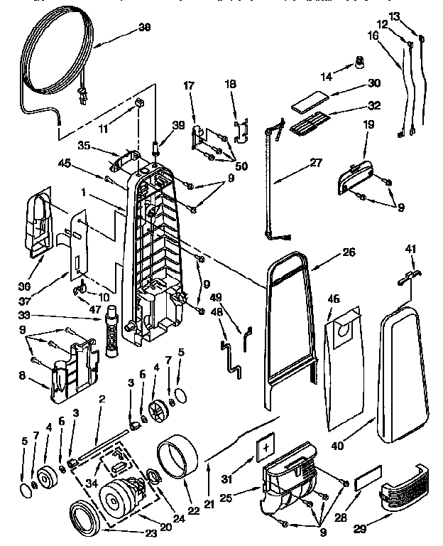 Dust compartment