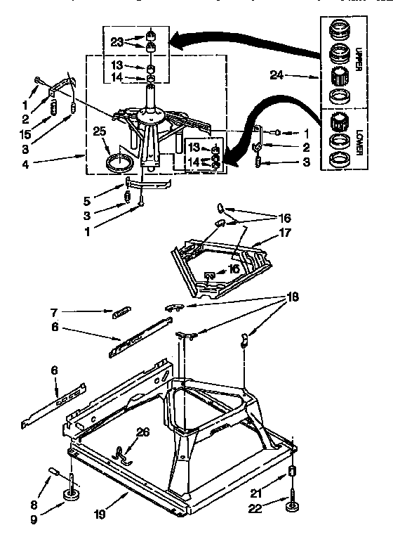 Machine base