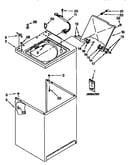 Top and cabinet